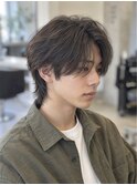ナチュラルセンターパートウルフ