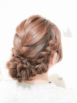 ネオリーブ モカ 川崎チネチッタ店(Neolive mocca) Neolive mocca////川崎結婚式などパーティに♪編み込みまとめ髪