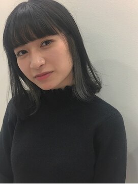 ブルーフェーセス 表参道(blue faces) 『bluefaces』 スモーキーグレー×ニュアンスハイライト