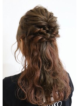 トリコ(TORIKO) ハーフアップ【TORIKO】RIHO ☆