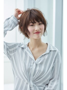 ミチオ ノザワ ヘアサロン ギンザ(Michio Nozawa HAIR SALON Ginza) パーマが可愛い☆くせ毛風ショートボブスタイル