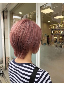 パームパム 熊谷店(Perm Pam) ピンクカラー