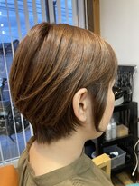 ワンルーム 能見台(One Room)&nbsp;大人ミニショート×OLAPLEXカラー×ミルキーベージュ