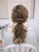 リサ 恵比寿(risa.)&nbsp;ルーズふわふわローポニー★