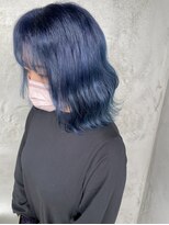 リベルタ(LIBERTA) 艶髪ハイトーンカラー☆ブルー10代20代オススメカラー