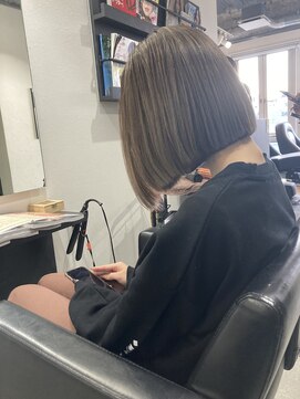 ヘアースタジオゼン アドバンス(hair studio Zen advance) 切りっぱなしの透明感ボブ