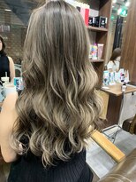 ラフ 難波店(LAFF)&nbsp;#黒髪#ボブルフ#ネビージュ#小顔#ワンレン