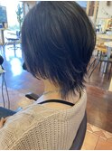 ショートウルフインナーカラー@岩下3/24
