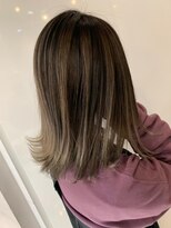 アンブルリュクス 中野(amble luxe)&nbsp;冬トレンドカラー/ハイライト/イルミナカラー/中野美容室