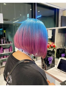 ワンズクロエ 原宿店(ONE's Chloe) ハイトーンカラー/マロンベージュ/Aライン/かきあげ[原宿駅]