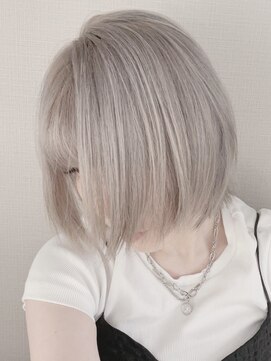 マティーナ ヘアー 池袋(Matina hair) 【ホワイトグレー】20代30代40代