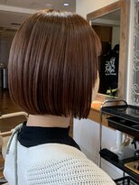 ヘアワークオーパス 吉祥寺(HAIR WORK OPUS) ストレートでキマるシンプルボブ　アースカラー