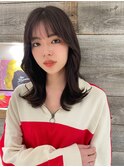 ツヤ暗髪くびれミディアム【肥田亜沙美】