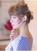 ☆月曜営業☆ojiko.ルーズ編み込みアレンジ