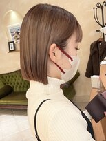 ボブ/切りっぱなしボブ/ぱつっとボブ/20代30代40代/銀座有楽町