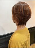 360度どこから見てもキレイなショートスタイル/ツヤ感UPカラー