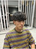 【メンズ】波巻きスパイラルパーマ