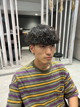 パーク バイ クリーム 大宮(PARK by CREAM) 【メンズ】波巻きスパイラルパーマ