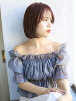 バース(BIRTH)&nbsp;天神【BIRTH】ピンクベージュ×マチルダボブ×ニュアンスカラー4