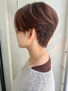 ホール(WHOLE) 【WHOLE】マロンブラウン×ハンサムショート