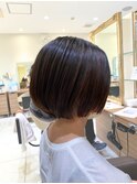重ためショートボブ