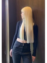 棗 ハイトーンロングレイヤー