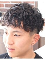アクセプトザワールドバーバー(Accept the world barber)&nbsp;マッシュ×ラフパーマ