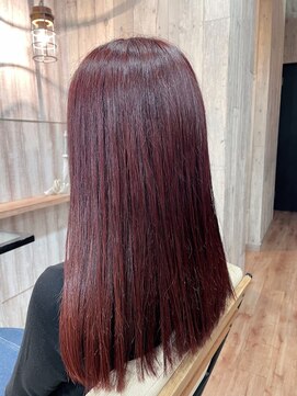 ヘアショップエヌアンドエー 久喜店(hairshop N&A) 髪質改善トリートメント うる艶ストレート 秋カラー