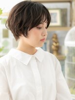 カバーヘア ブリス 上尾西口店(COVER HAIR bliss)&nbsp;■アッシュブラックくせ毛風マッシュパーマ511上尾10代20代30代