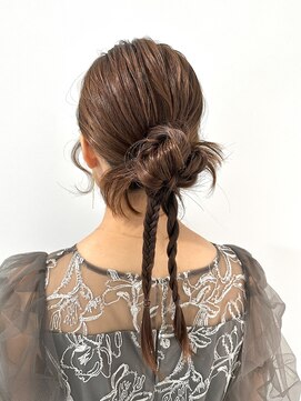 ミンクスオーバー(MINX OVER) 【ヘアセット】カチモリヘア/着物