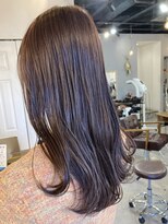 レイリー(LAiLy)&nbsp;ロング　透明感　ピンク　ラベンダー