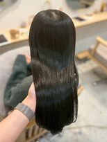 ピピバイヨーク(pipi, by yoke.)&nbsp;艶髪ダークカーキ/髪質改善ケアカラー