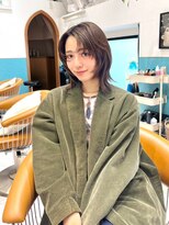 ロンド レグリーズ 立川(Lond leglise)&nbsp;ミニウルフレイヤーカット顔周りカット前髪カット韓国ボブ/立川