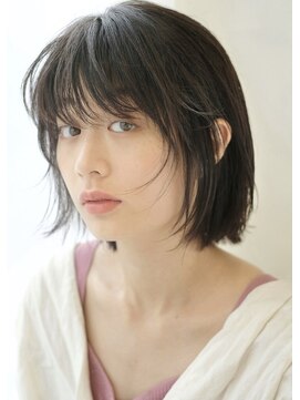 トリッカ 銀座(tricca) レイヤーボブ/大人ボブ/暗髪ボブ