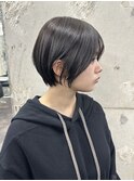 ハンサムショート/ショートヘア/ショートカット/ブリーチ無し