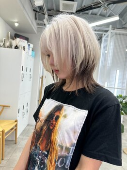 どんなデザインカラーも叶える♪ブリーチにダブルカラーが大人気◎[ブリーチ/ダブルカラー/バレイヤージュ]