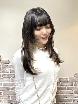 ルフレ 新宿本店2nd(Reflet) プルエクステでレイヤースタイル