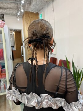 セム(sem) タイトアレンジ×オリーブベージュ