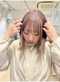 Lomalia表参道ケアブリーチダブルカラーベージュ