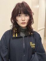 アルテヘアー(arte HAIR) 【arteHAIR】レッドブラウン/ボルドー/レイヤーパーマ/パーマ