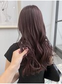 ブリーチなしボルドーカラー秋カラー冬カラーカシスレイヤー