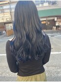 ブルーブラックのグラデーション