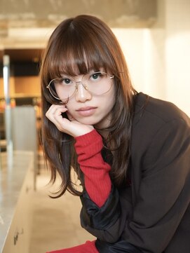 ラヴィズム 長岡店(LUVISM) 韓国/顔周りレイヤー/ダブルカラー/ベージュ/前髪新潟長岡宮関