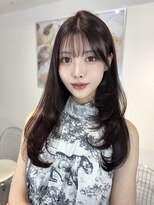 オニキス(ONYX)&nbsp;C40透明感ラベンダーブラウン韓国レイヤー表参道