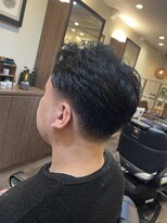 ジェイソン(JASON)&nbsp;癖毛を活かしたサイドバック