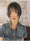 ショート/ハッシュカット/デザインカラー/自由が丘