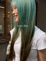 トナリ(tonari) ミントカラー×根元が明るいルーツ