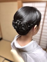 ソエルフォーヘア(soel for hair)&nbsp;飾り不要♪お花ヘアで華やかに！
