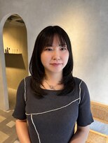 ルウ 押上(rue)&nbsp;〈押上 半個室〉上品な暗髪レイヤースタイル