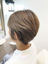 パース 横浜(PERS)&nbsp;白髪も染まる明るめカラー　ショート